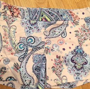 Express Paisley Shorts size 2